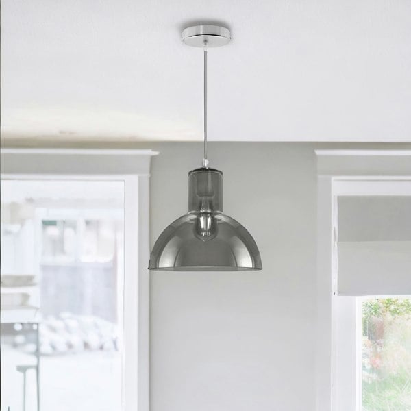 Smoked Grey Light Shade - Rafaelo Mobilia