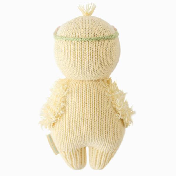 cuddle+kind - Baby Animal Collection - Baby Duckling - Floral Crown - Blush