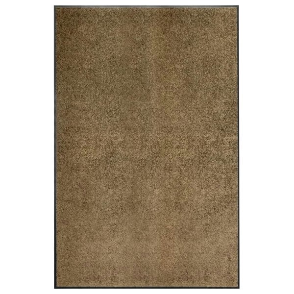 Berkfield Doormat Washable Brown 120x180 cm