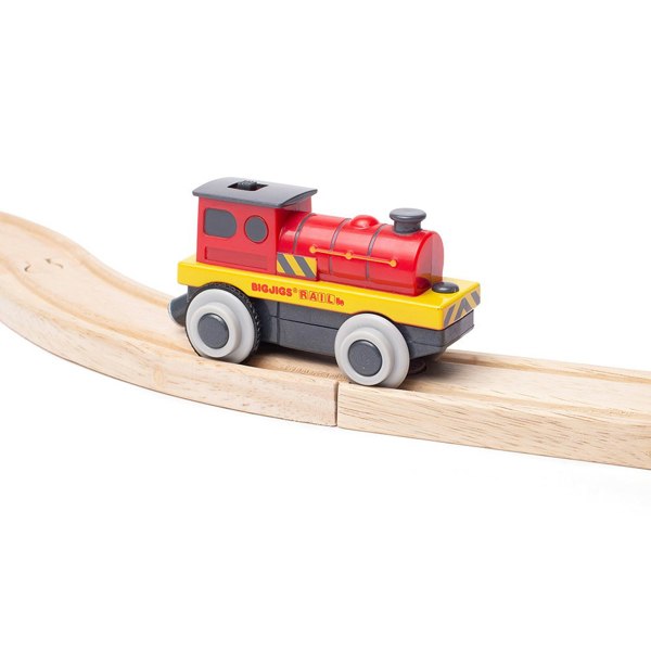 Bigjigs Rail Mighty Red Loco (Battery Operated)