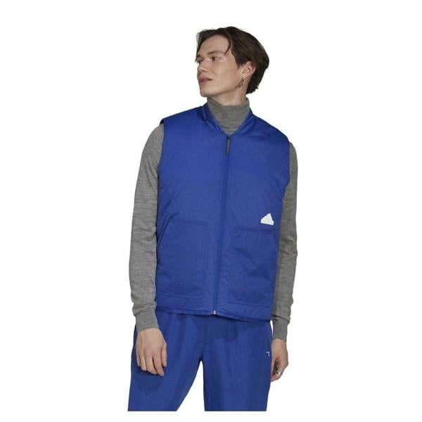 Adidas Mens Sleeveless Gilet - Blue - 