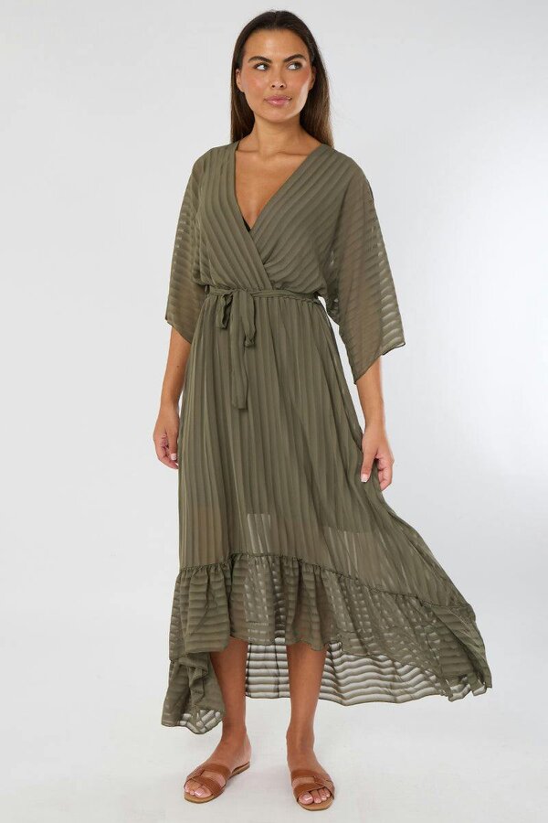 Wrap Maxi Dress – One Size