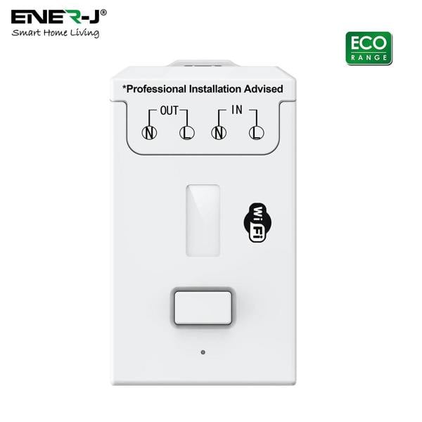 ENER-J 500W RF+Wi-Fi Non Dimmable Receiver ECO RANGE, Voice control with Alexa and Google Home