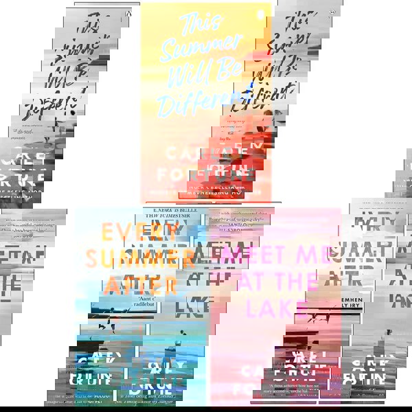 Carley Fortune Collection 3 Books Set (This Summer Will Be Different, Every Summer After & Meet Me at the Lake)