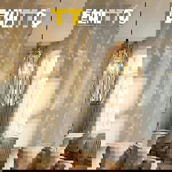 Emitto Crystal Ceiling Light Shade Pendant Lamp Shade Table Floor Lamps Gold