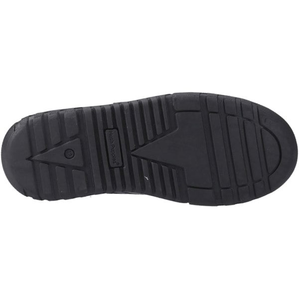 Hush Puppies Sutton Bungee Leather Boys's Black Lace-Up Shoes