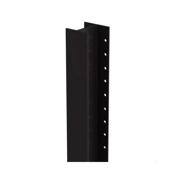 Durapost Classic Black Metal Fence Post (H) 48mm (L) 1.8m