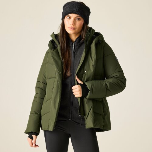 Dare 2B Womens/Ladies Lustre Padded Jacket - Dark Khaki