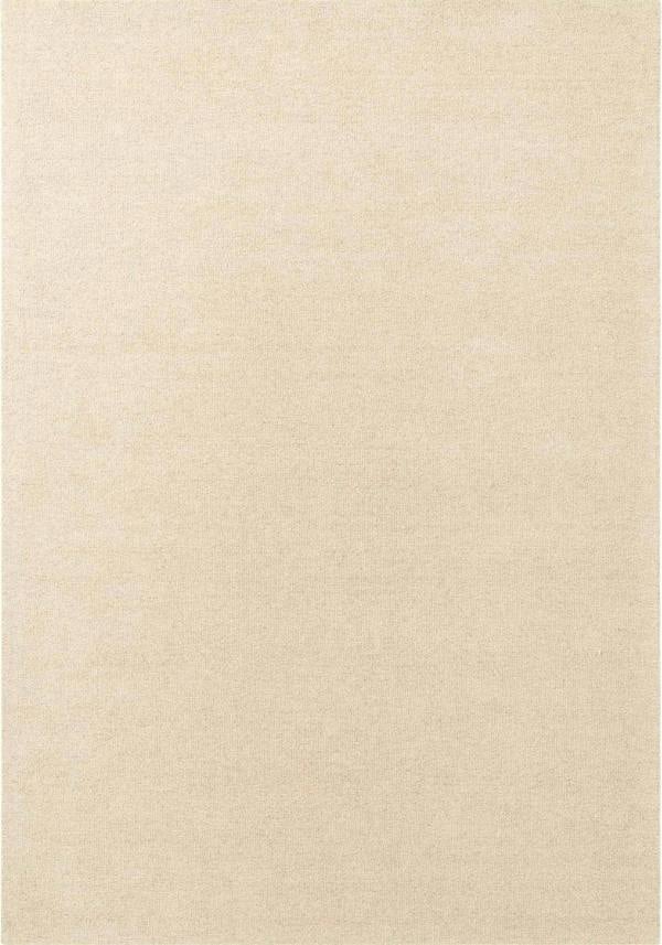 Wool Rug Knots Light Beige, Durable and Soft Pile rug, Heat insulting