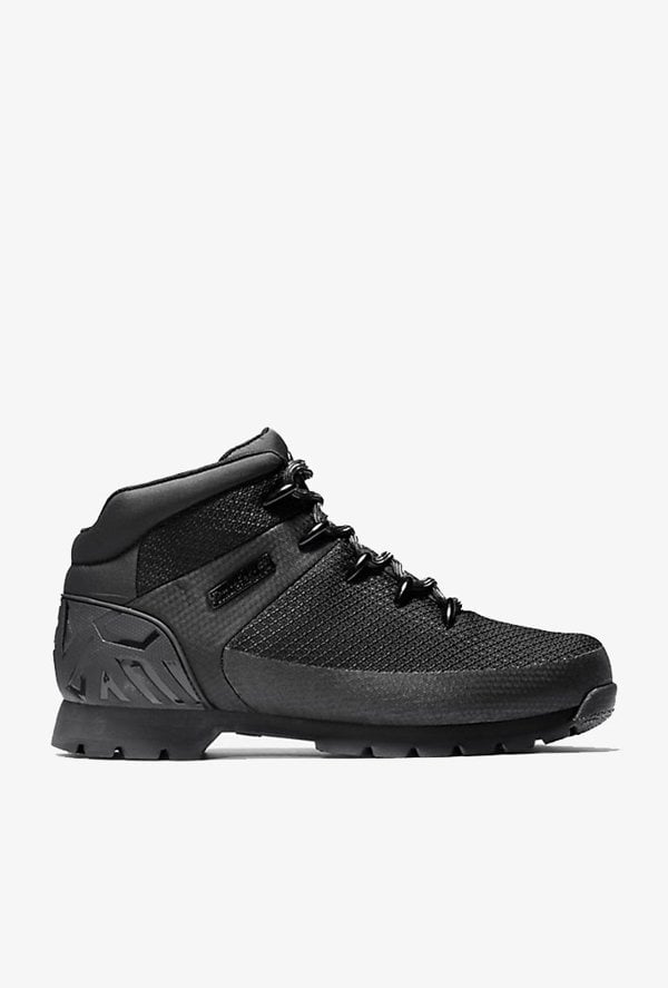 Timberland Men's Euro Sprint Waterproof Hiking Boot - Black