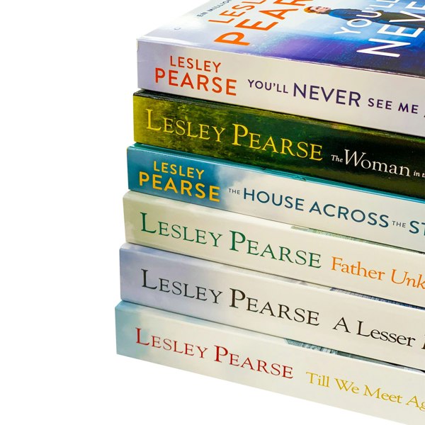 Lesley Pearse 6 Books Set Till We Meet Again, A Lesser Evil, Father Unknown & MORE