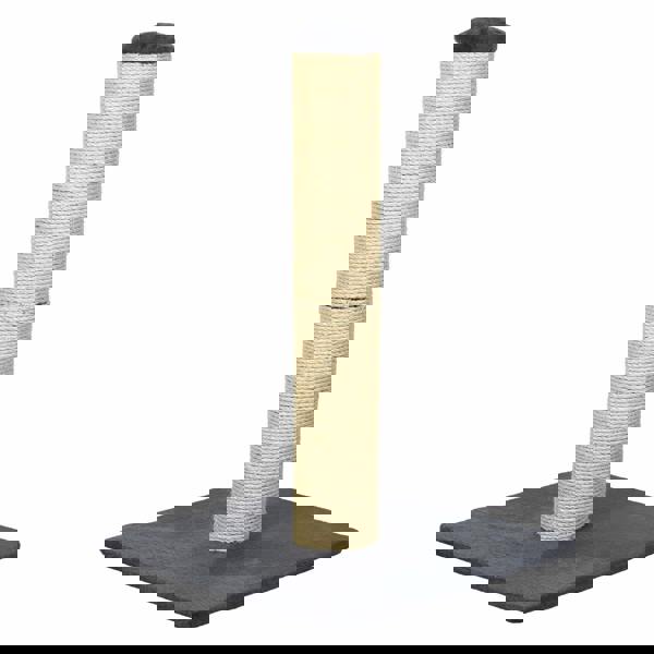 Skylos Tall Cat Scratching Post Natural Sisal Pole Heavey Duty Base with Ball