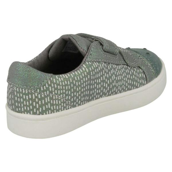 Clarks Girls Clarks Casual Canvas Shoes Pattie Lola