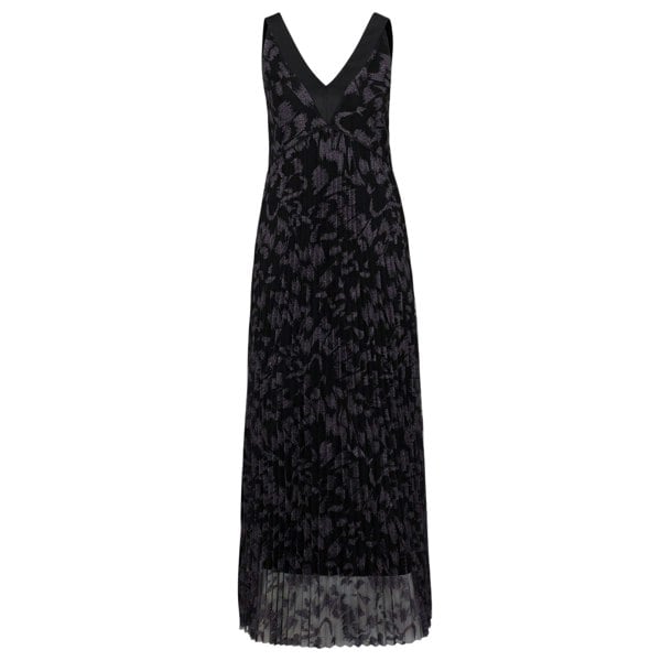 Boss Womens Dessona Maxi Dress - Black/Grey