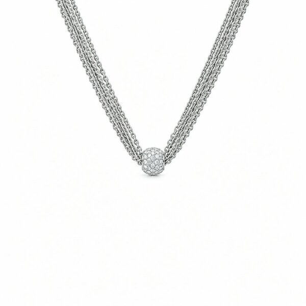 Cachet London Valora Silver Necklace