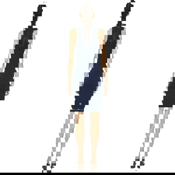 Givenchy Tank Top Mini Ribbed Dark Navy Blue Dress S