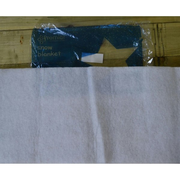 Samuel Alexander 3m x 38cm Christmas Fake Snow Scene Drape Material