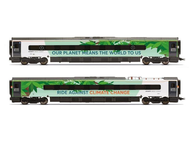 Hornby Class 390 Avanti WC COP26 Coach Set (2) 69421/65321