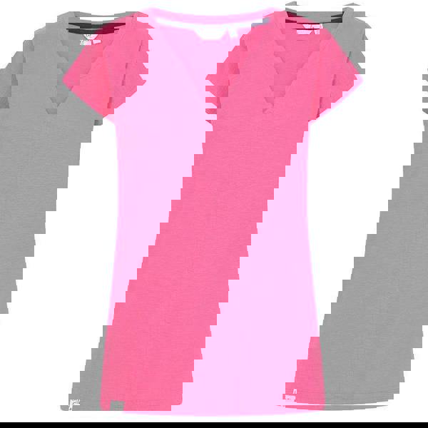 Lazy Jacks Womens/Ladies V Neck T-Shirt - Sorbet