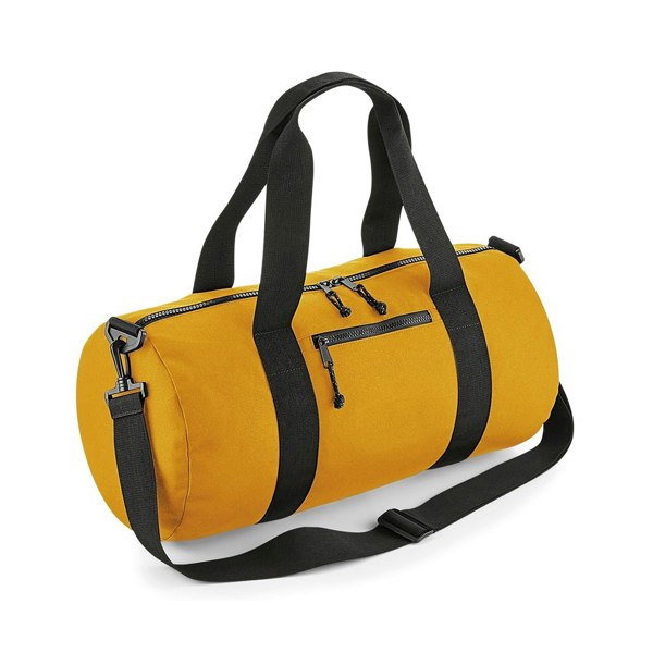 BagBase Recycled Barrel Bag - Mustard