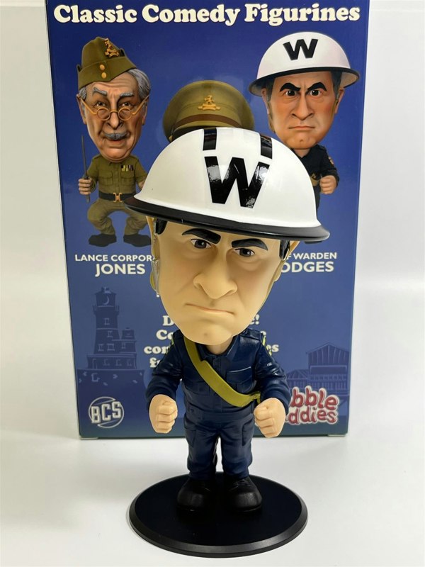 BCS Chief Warden Hodges Dads Army Bobble Buddies 7 Inch Figurine BCS BCDA0010