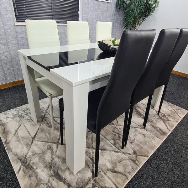 Kosy Koala Dining Table Set with 6 Chairs Dining Room and Kitchen table set of 6