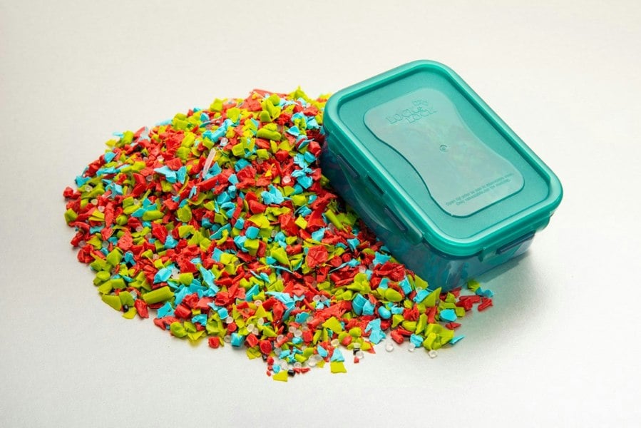 LocknLock Eco Container Set Recycled Reusable Lunch Storage Boxes - Pack of 3
