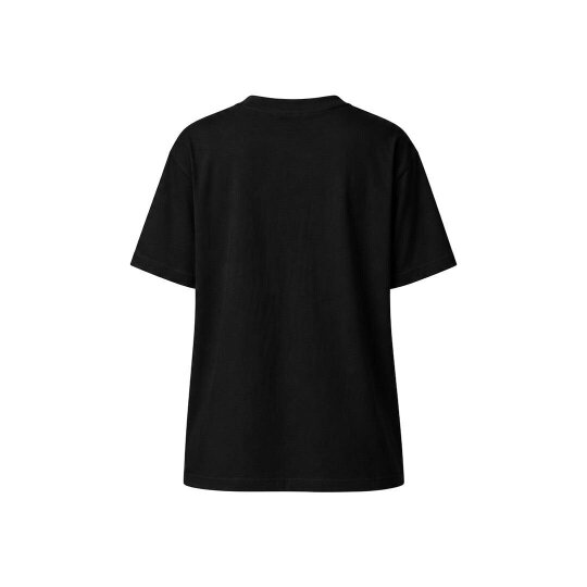 By Lanvin Printed Central Logo Black T-Shirt