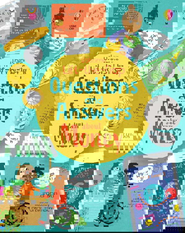 Lift-the-flap Questions and Answers about Money (Usborne Lift-the-Flap First Questions and Answers)