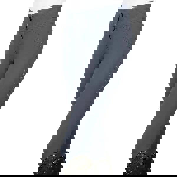 Coldstream Womens/Ladies Fenham Diamante Breeches - Anchor Blue