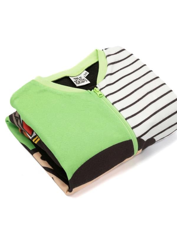 Mr Bean Boys Green Mr Bean, Teddy Onesie
