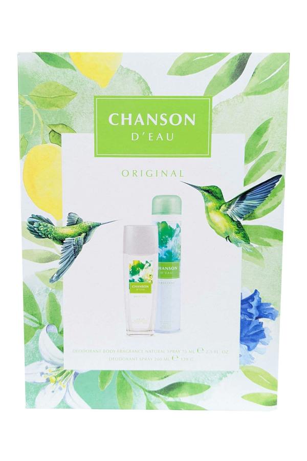 Coty Chanson d'Eau Parfum Deodorant Spray 75ml Deodorant Spray 200ml