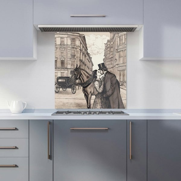 Warren Reed - Designer Victorian Lovers On A London Street Kitchen Splashback