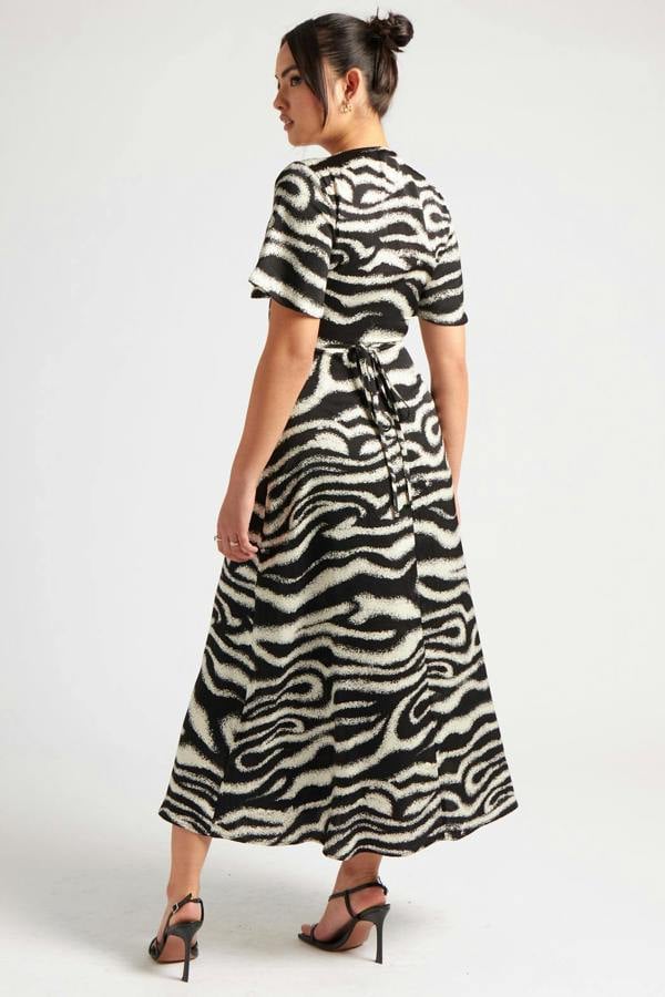 Urban Bliss Zebra Empire Midi Dress