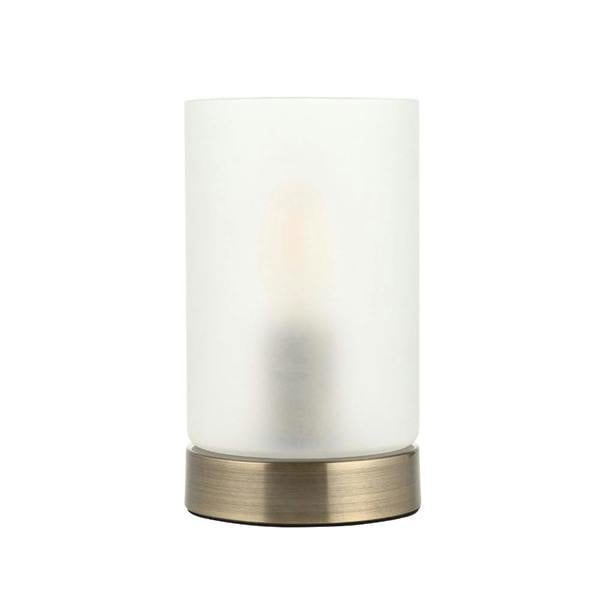 Kingsholm Antique Brass Touch Table Lamp