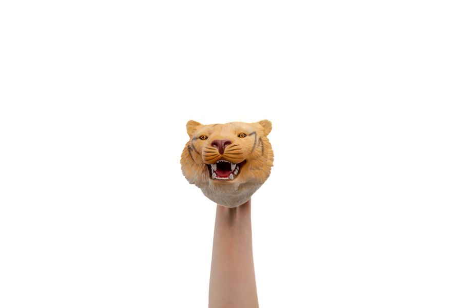 Wildthings Wild Thingz Tiger Hand Puppet