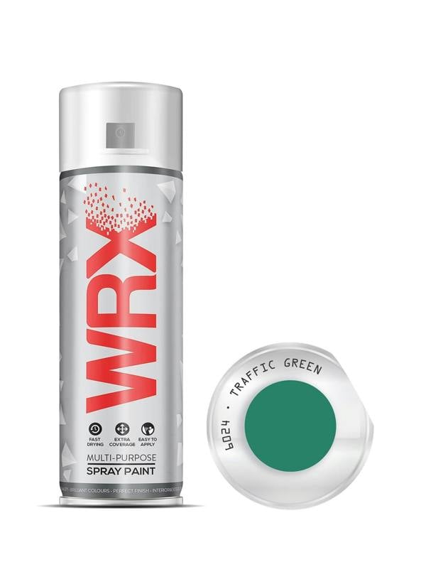 WRX 6X WRX Traffic Green Spray Paints 400ml