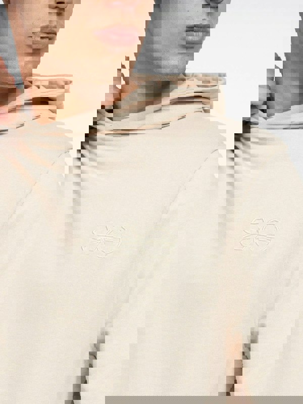Crosshatch Emmson Hoodie Stone