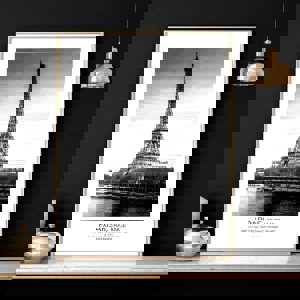 Wall art of Paris | set of 3 framed wall art prints