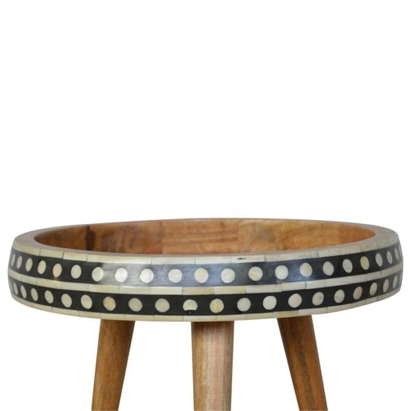 Artisan Furniture Small Dotted End Table