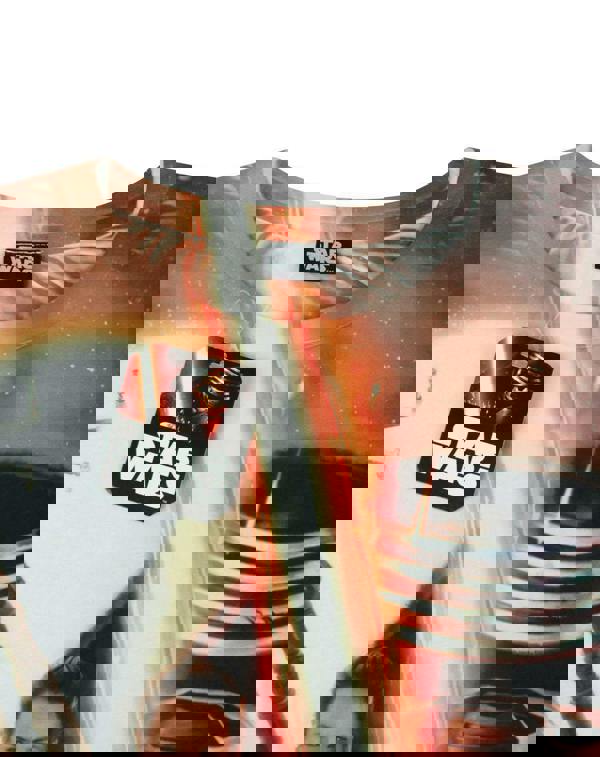 Star Wars Mens White Hero'S & Villains Short Sleeved T-Shirt