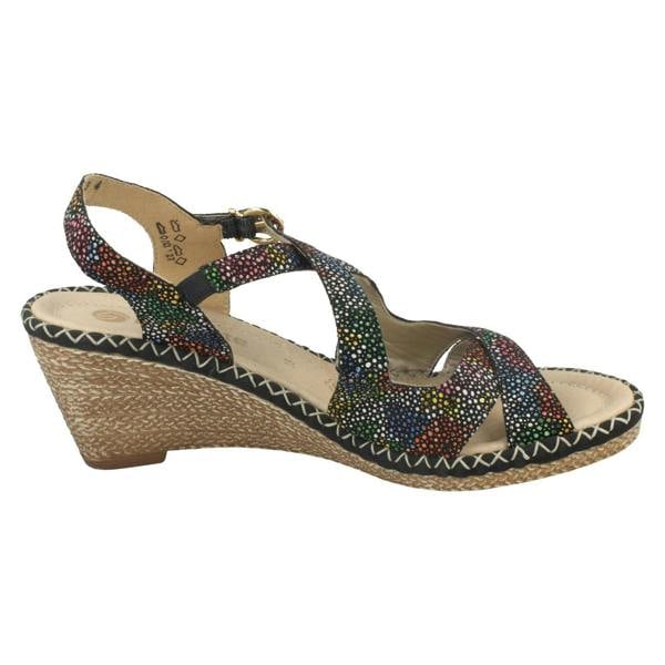 Remonte Ladies Remonte Wedge Heel Sandals D6739
