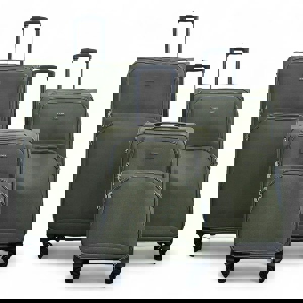 Eagle Lightweight Softshell Expandable Suitcase Travel Bag Set