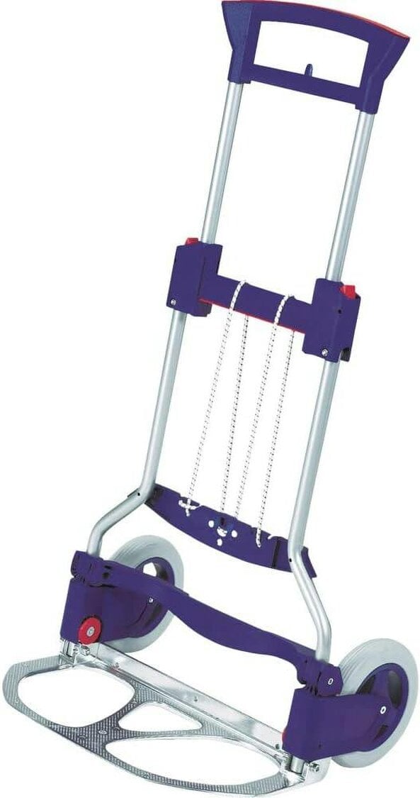 RuXXac Business 2234-51V3 Folding Sack Truck Barrow, Hand Trolley Cart, 125kg Capacity