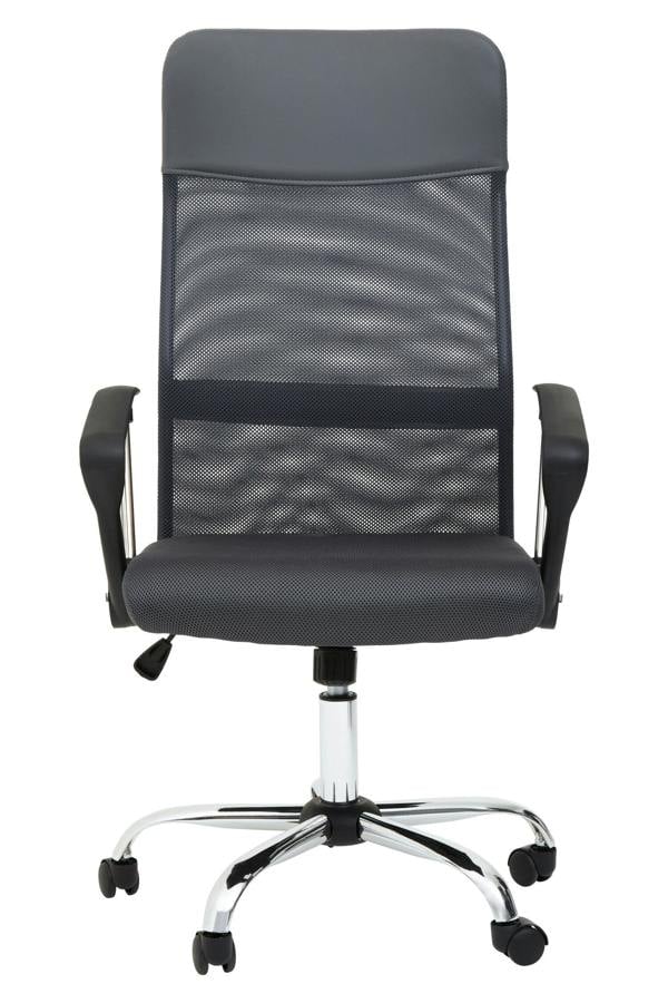 Interiors by Premier Brent Grey Mesh Home Office Chair