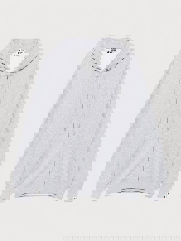 Bape One Point Zip Hoodie Grey - Supplied FashionBape