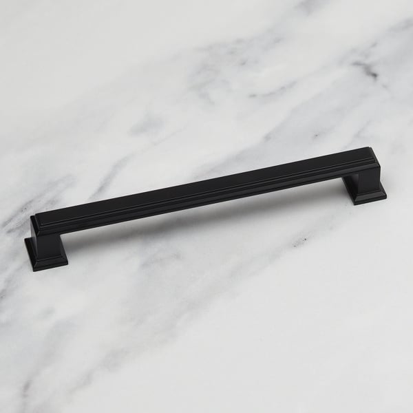 Matt Black Square Knob & Handle