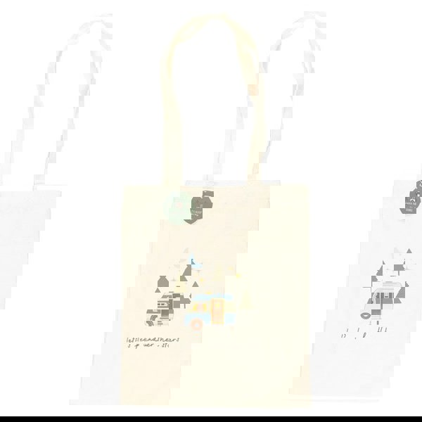 Serano Let's Sleep Under the Stars Caravan Polycotton Tote Bag