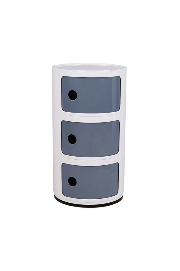 Living and Home Multi-Tiered Plastic Storage Drawer Unit