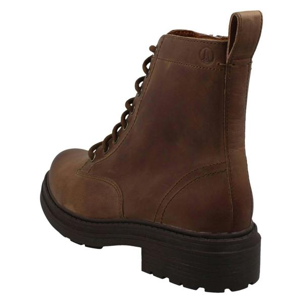 Clarks Ladies Clarks Chunky Sole Combat Style Boots Orinoco3 Style